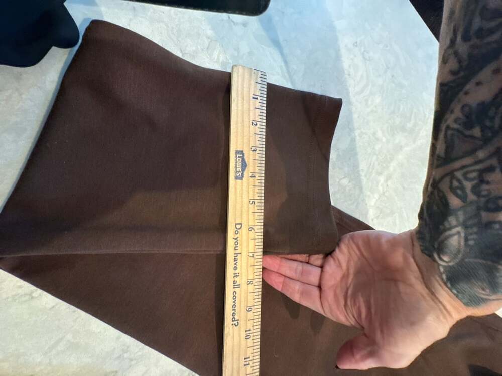 Additions by Chico's Brown Full Length Leggings Size 0.5 - Picture 7 of 9